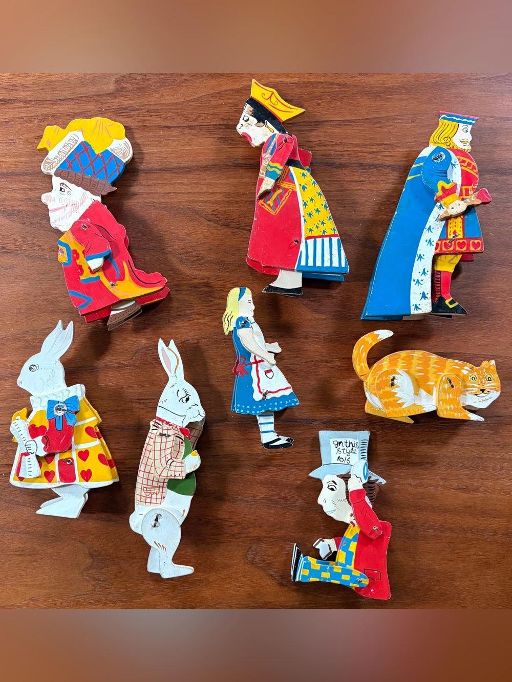 Alice in Wonderland Talfourd Toys Set